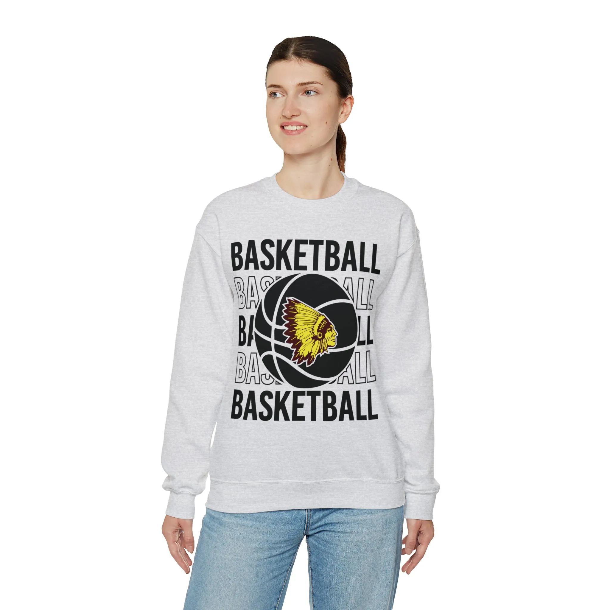 Immanuel Lutheran Basketball Crewneck Sweatshirt
