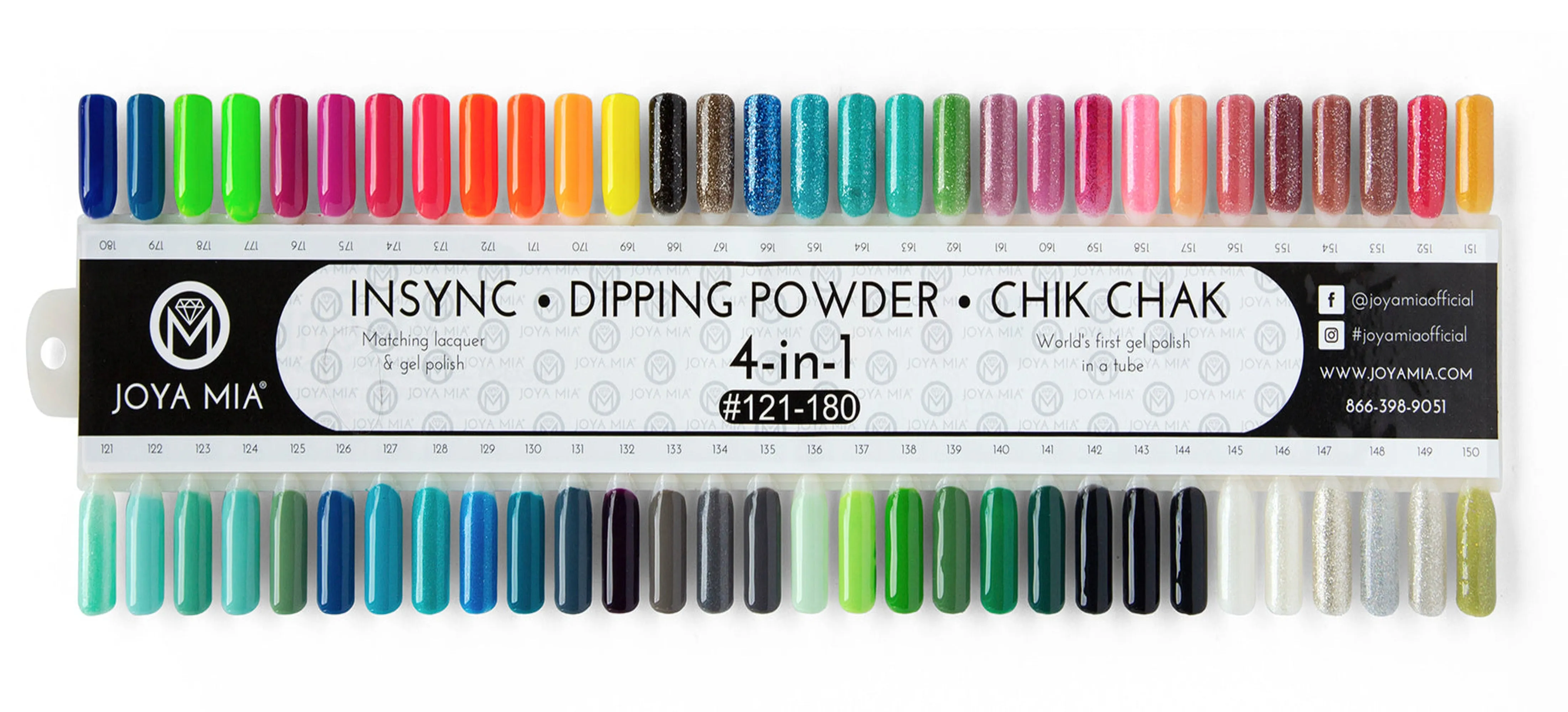 Joya Mia® Dipping powder 2oz Collection COLORS 121 - 180