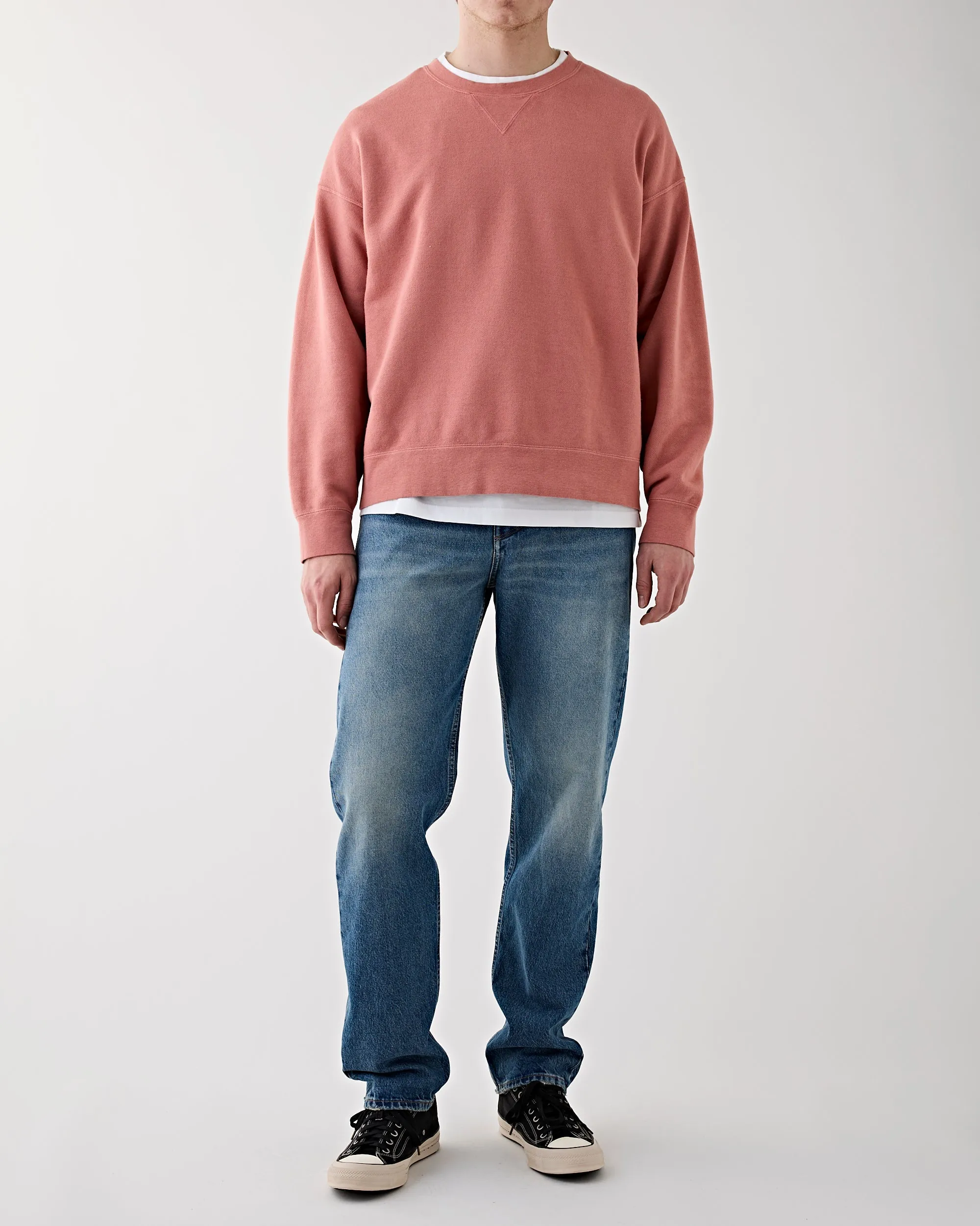 Jumbo SB Sweat L/S Damaged (U.D.) Pink