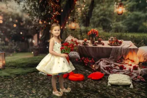Kate Valentine Spring Romantic Garden Picnic Room Set