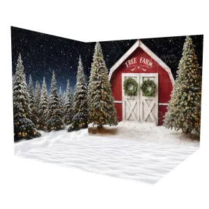 Kate Winter Christmas Tree Farm Room Set