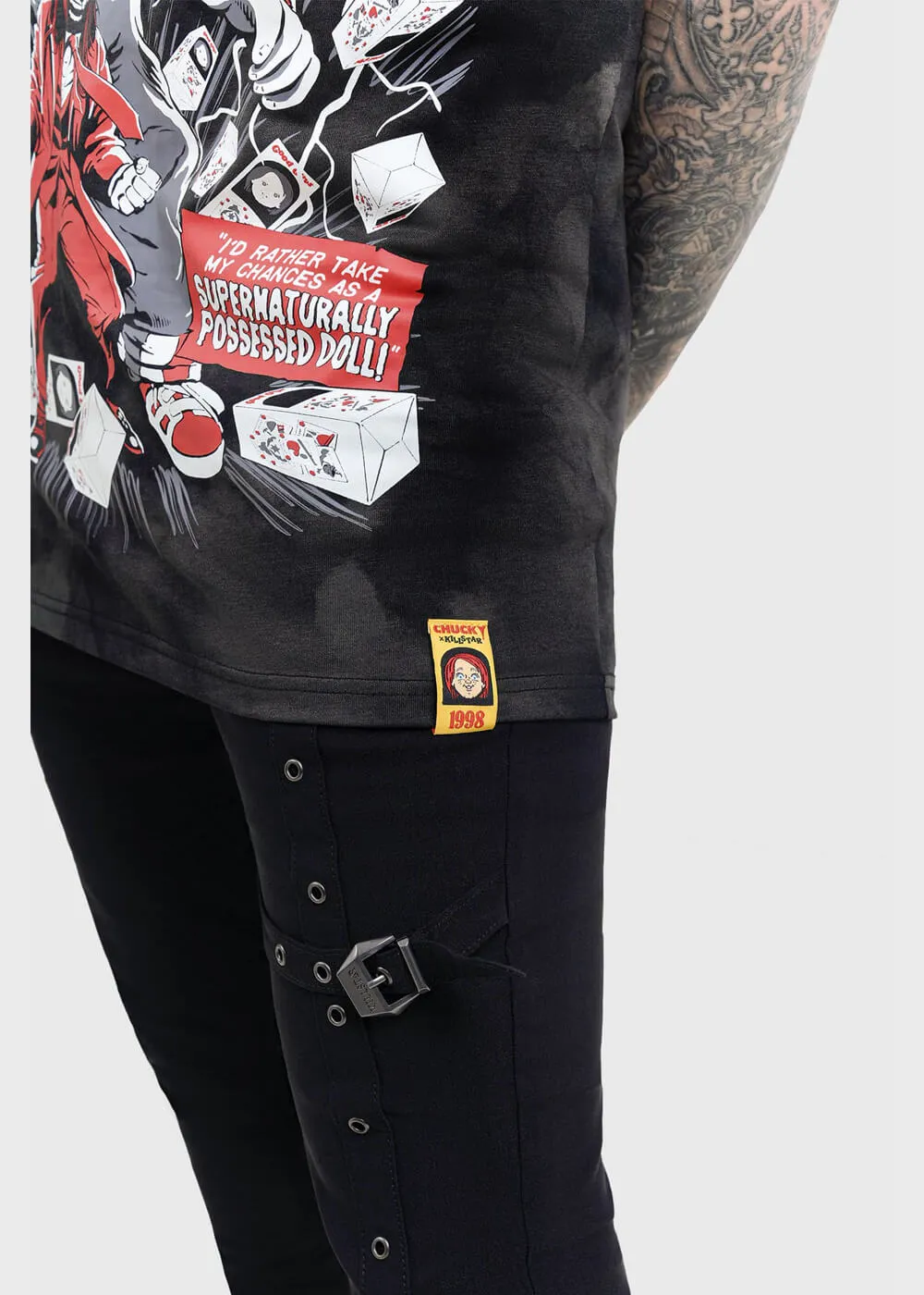 Killstar x Chucky Charles Lee Ray T-Shirt Black