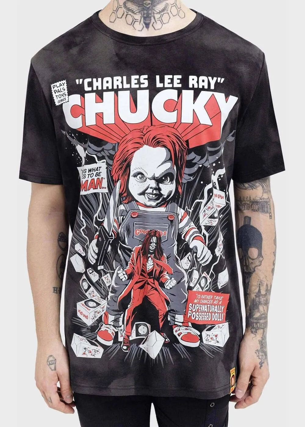Killstar x Chucky Charles Lee Ray T-Shirt Black