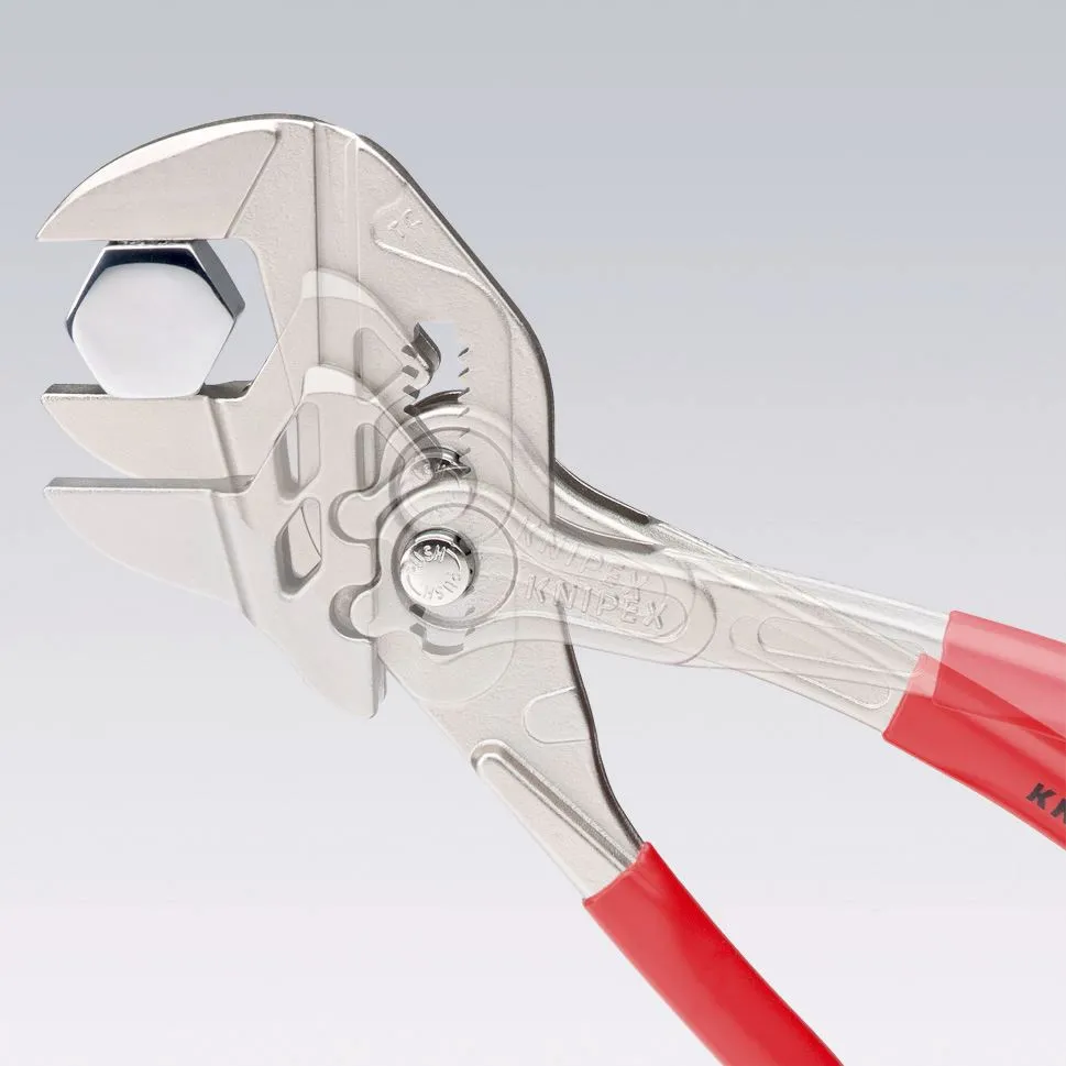KNIPEX Pliers Wrench Slip Joint Plier 150mm Chrome Plastic Coated Handles 86 03 150 SB