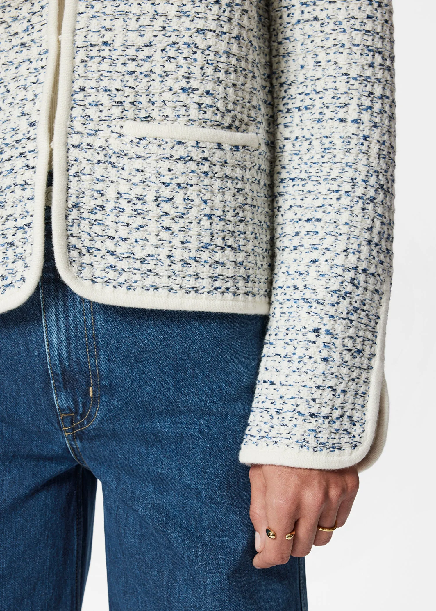 Knitted Merino-Wool Jacket