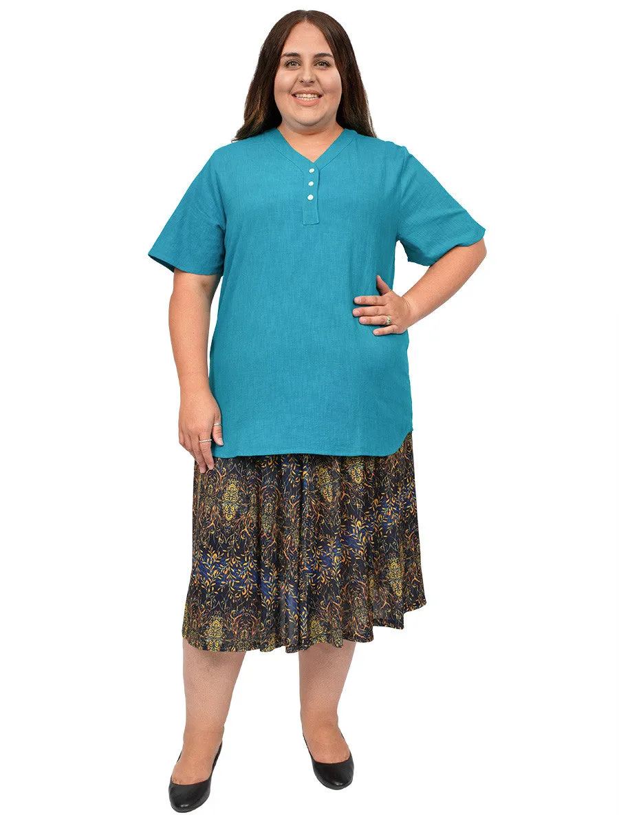 Lady Soul Top - Teal*