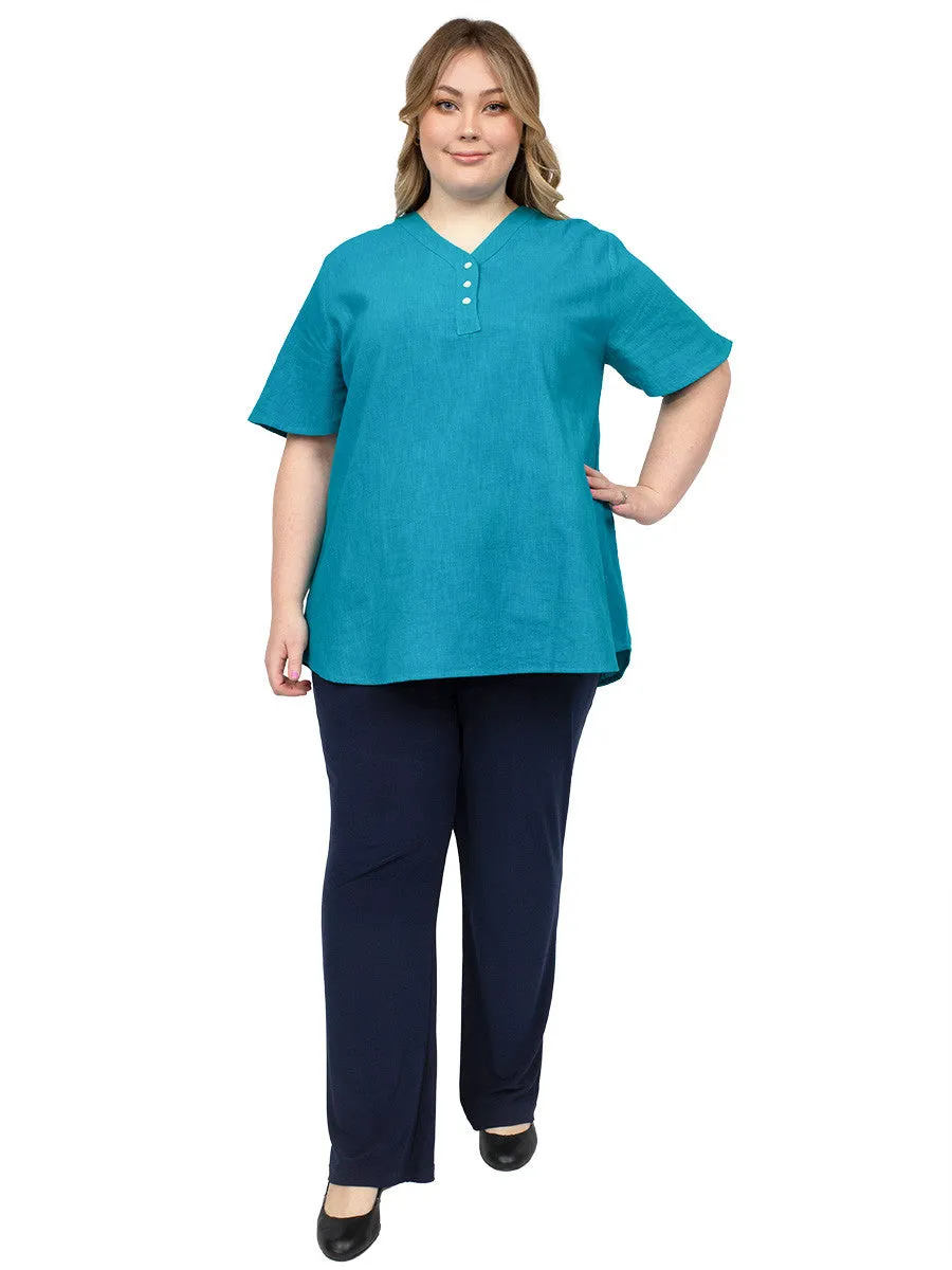 Lady Soul Top - Teal*