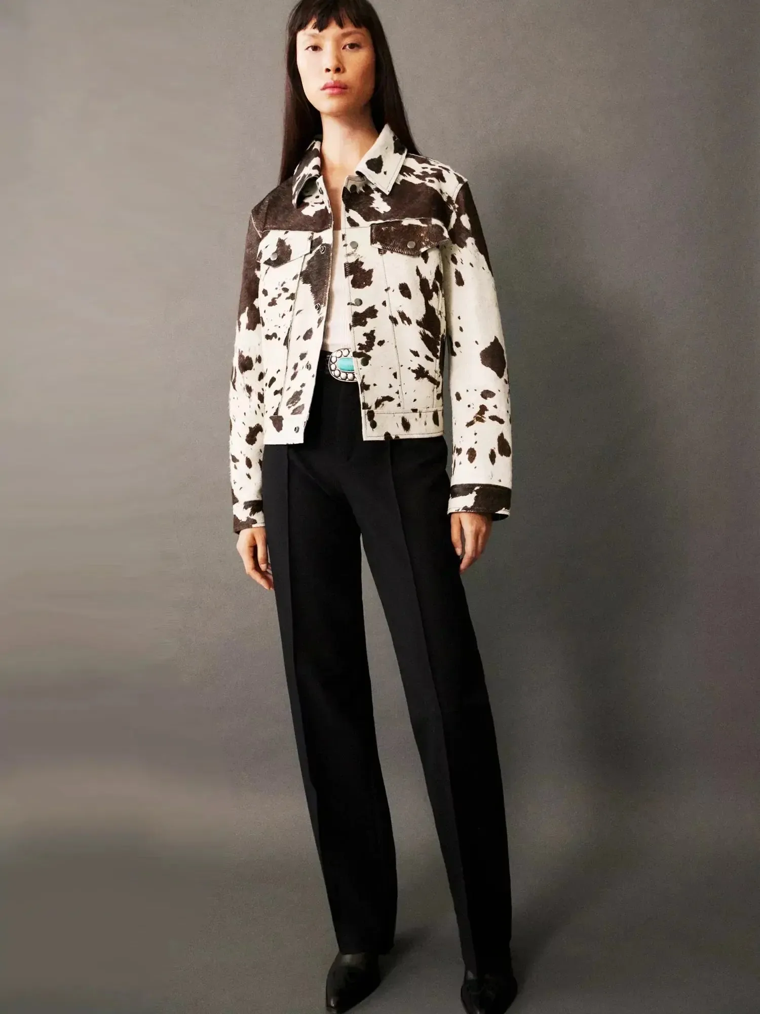 LEOPARD - Trendy Animal Print Jacket for Women