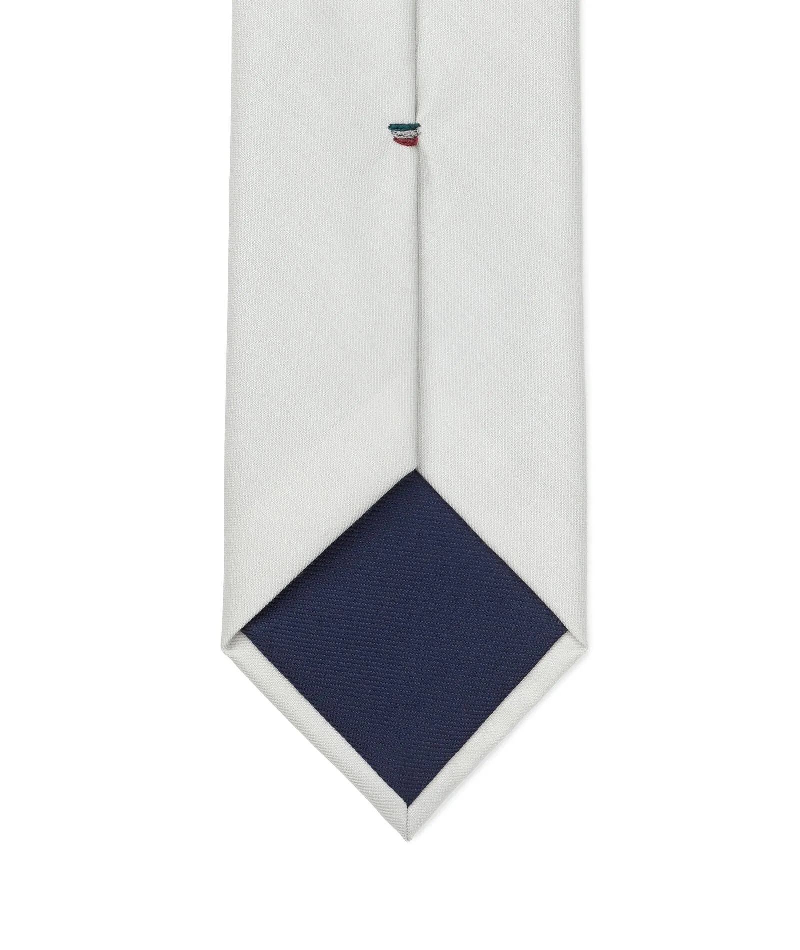 Light Grey Men's Handmade Wool Tie