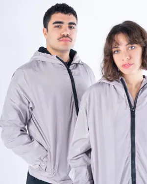Light Grey Windbreaker
