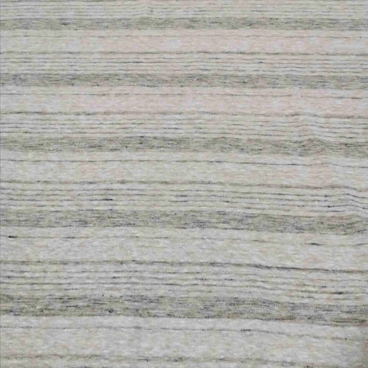 Linen Knit, Nickel Stripe