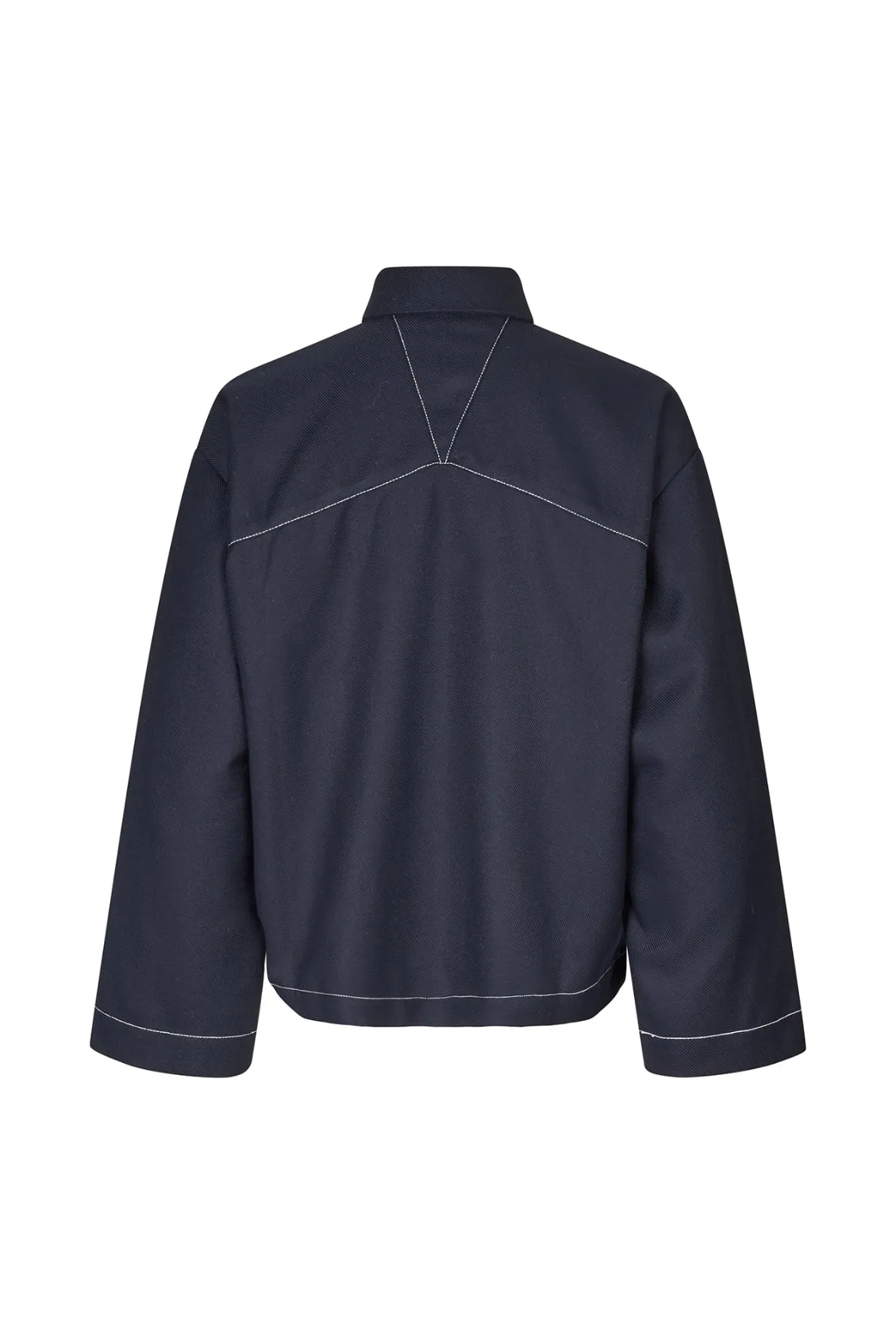 LOLLYS LAUNDRY Khai Jacket | Dark Blue