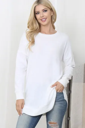 Long Sleeve Mir PD Brush Sweater Top