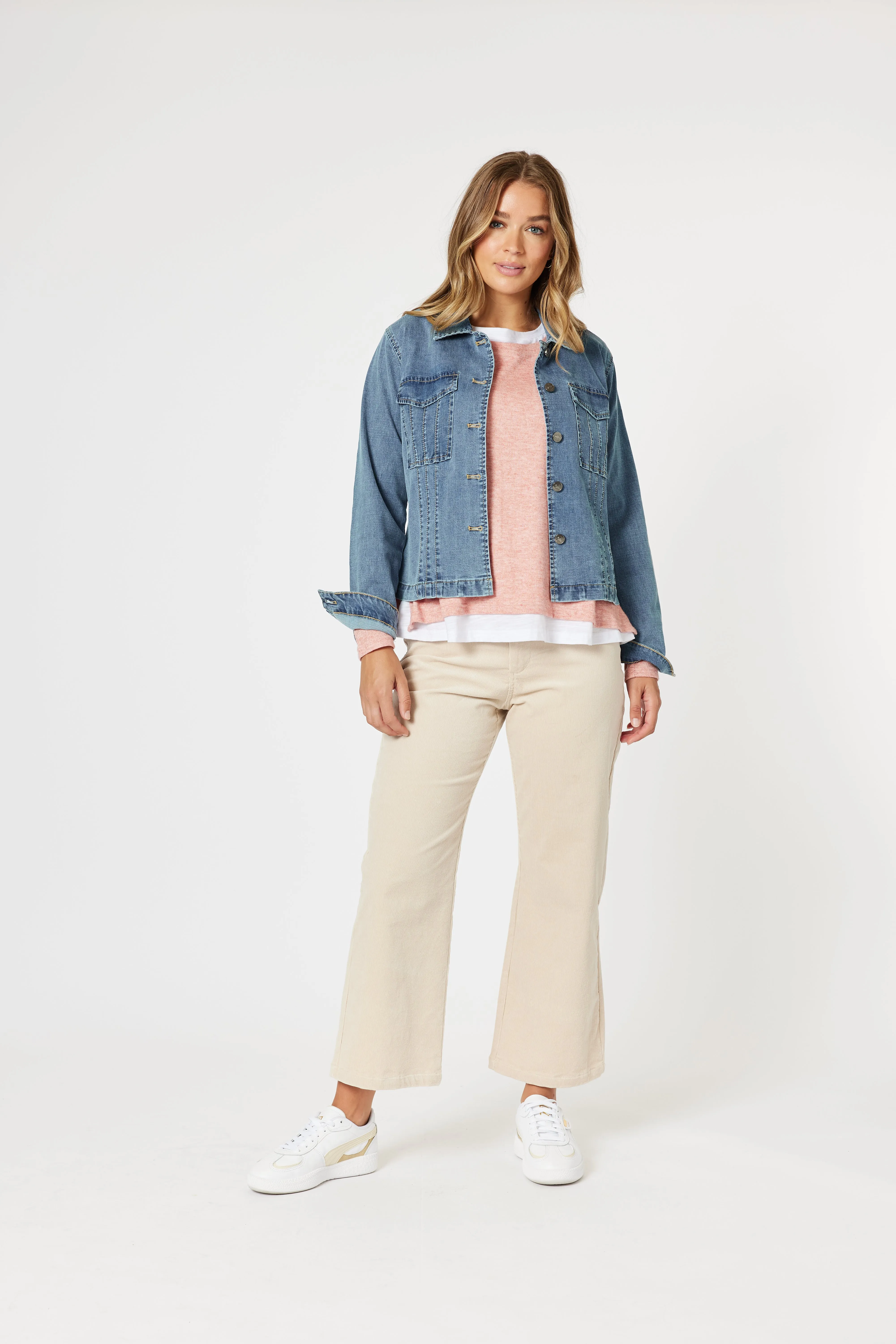 lucy stretch cord pant (46714)