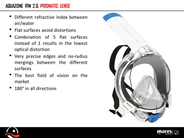 Mares Sea Vu Dry  Full Face Snorkelling Mask