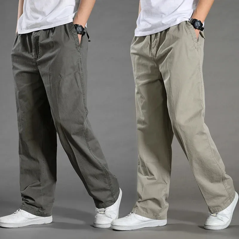 Men's Cargo Pants: Summer Spring Cotton Workwear