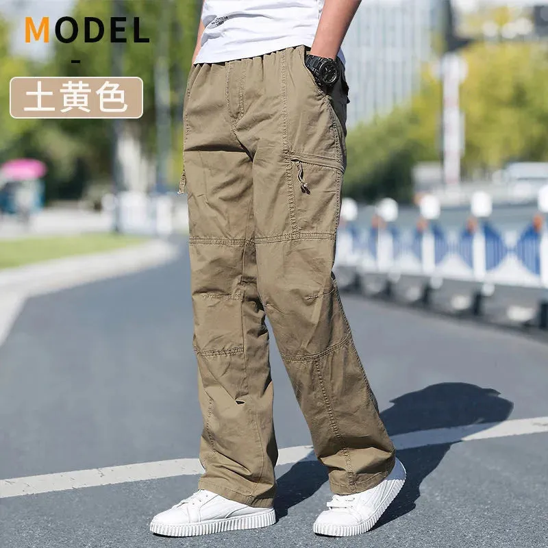Men's Cargo Pants: Summer Spring Cotton Workwear