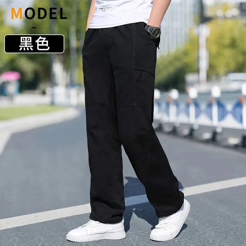 Men's Cargo Pants: Summer Spring Cotton Workwear