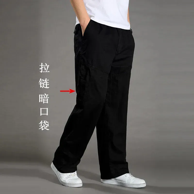 Men's Cargo Pants: Summer Spring Cotton Workwear