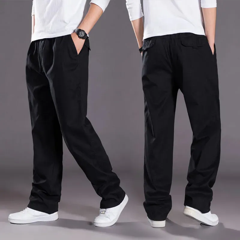 Men's Cargo Pants: Summer Spring Cotton Workwear