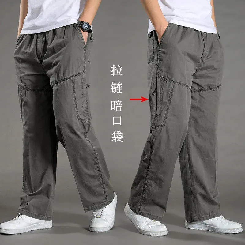 Men's Cargo Pants: Summer Spring Cotton Workwear