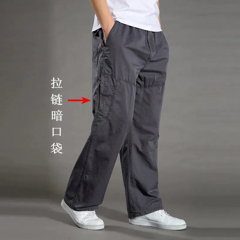 Men's Cargo Pants: Summer Spring Cotton Workwear