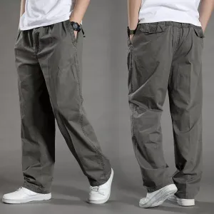Men's Cargo Pants: Summer Spring Cotton Workwear