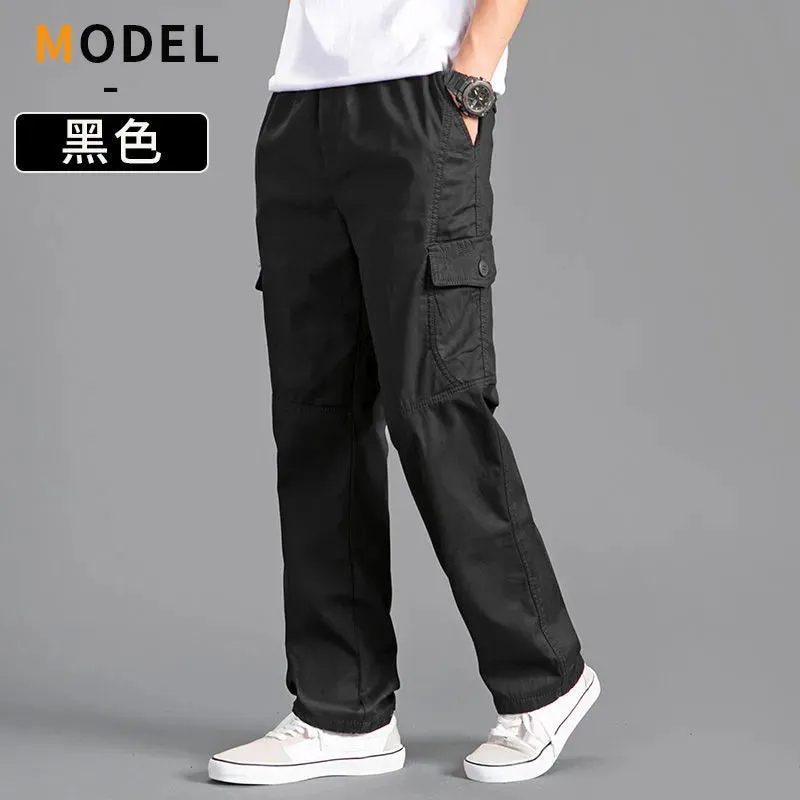 Men's Cargo Pants: Summer Spring Cotton Workwear