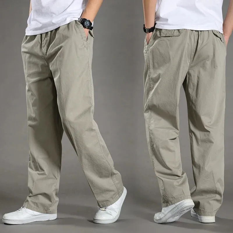 Men's Cargo Pants: Summer Spring Cotton Workwear