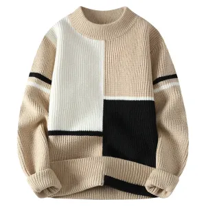 Men's Loose Knitted Sweater