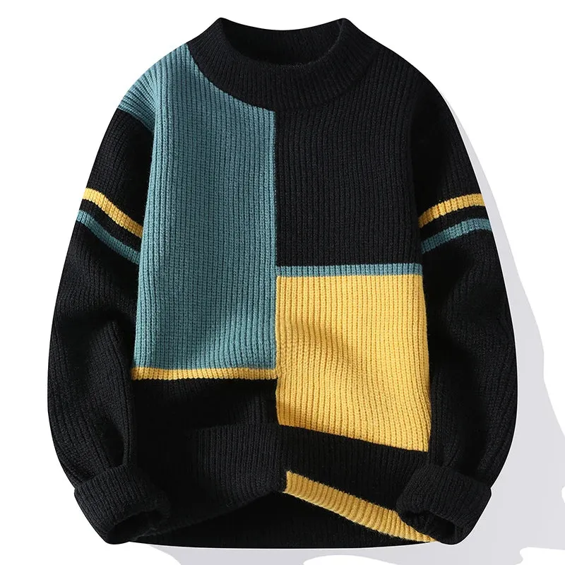 Men's Loose Knitted Sweater