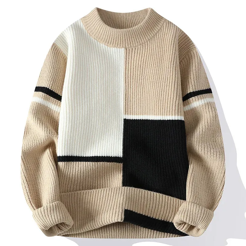 Men's Loose Knitted Sweater