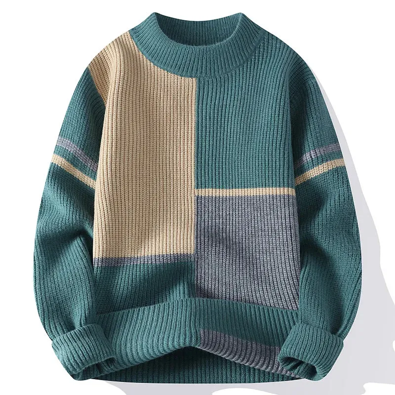 Men's Loose Knitted Sweater