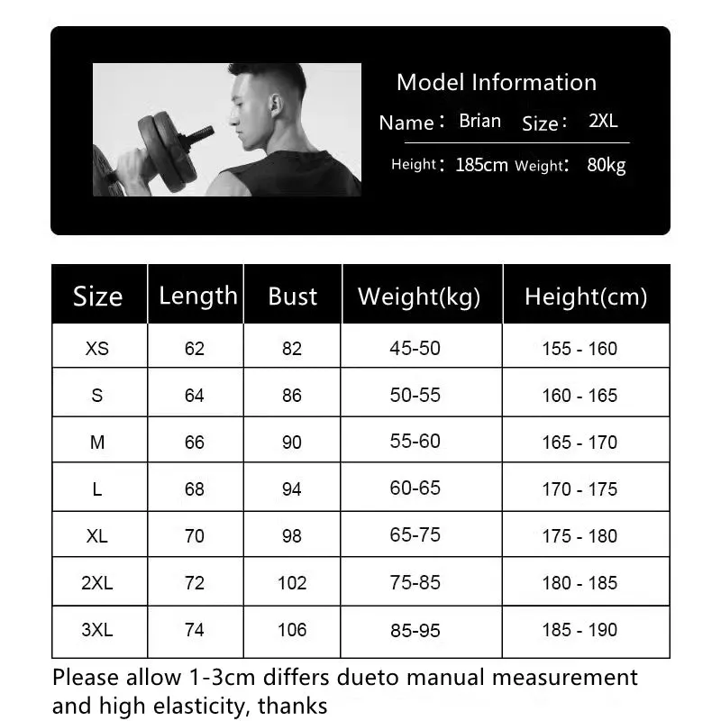 Men's Quick Dry Workout Tank Top