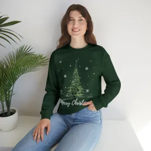 Merry Christmas Tree Crewneck Sweatshirt (Season)