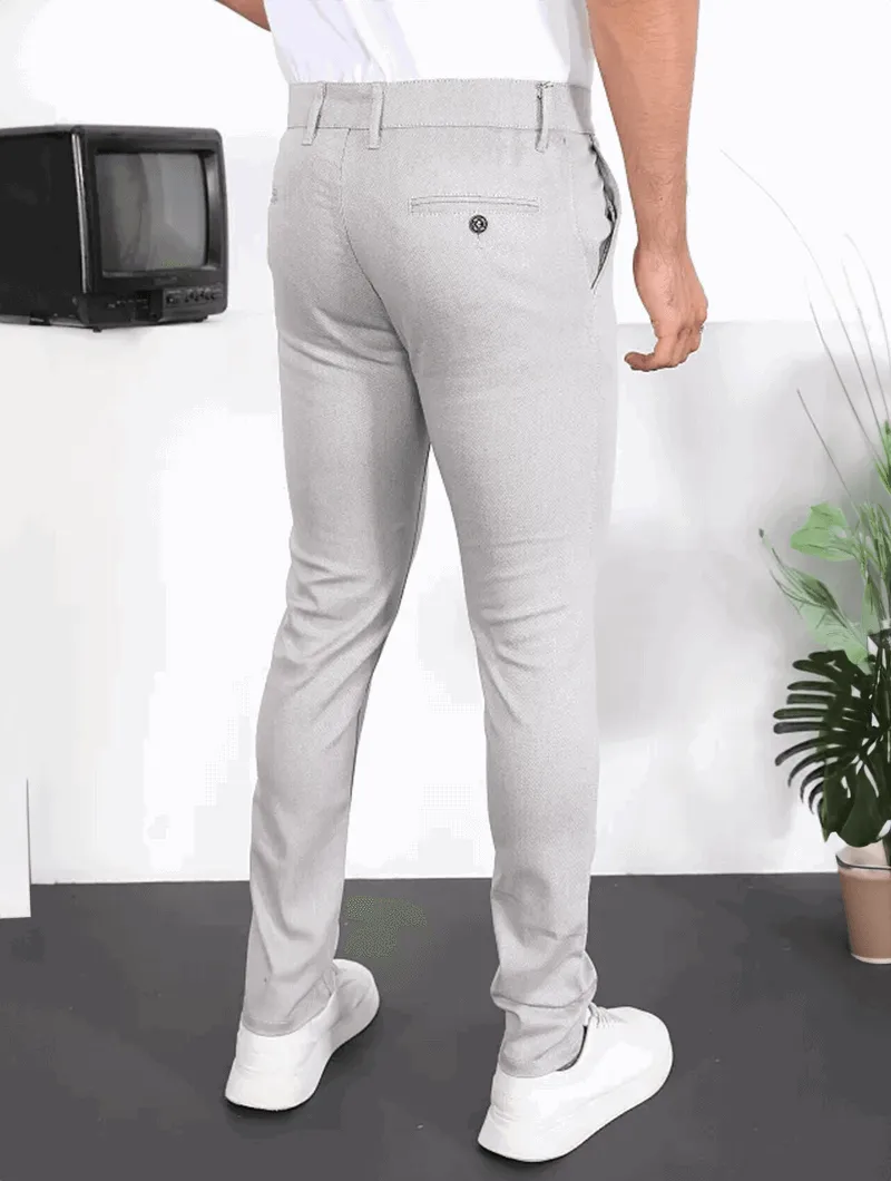 Michael – Comfortable Stretch Grey Pants for Men