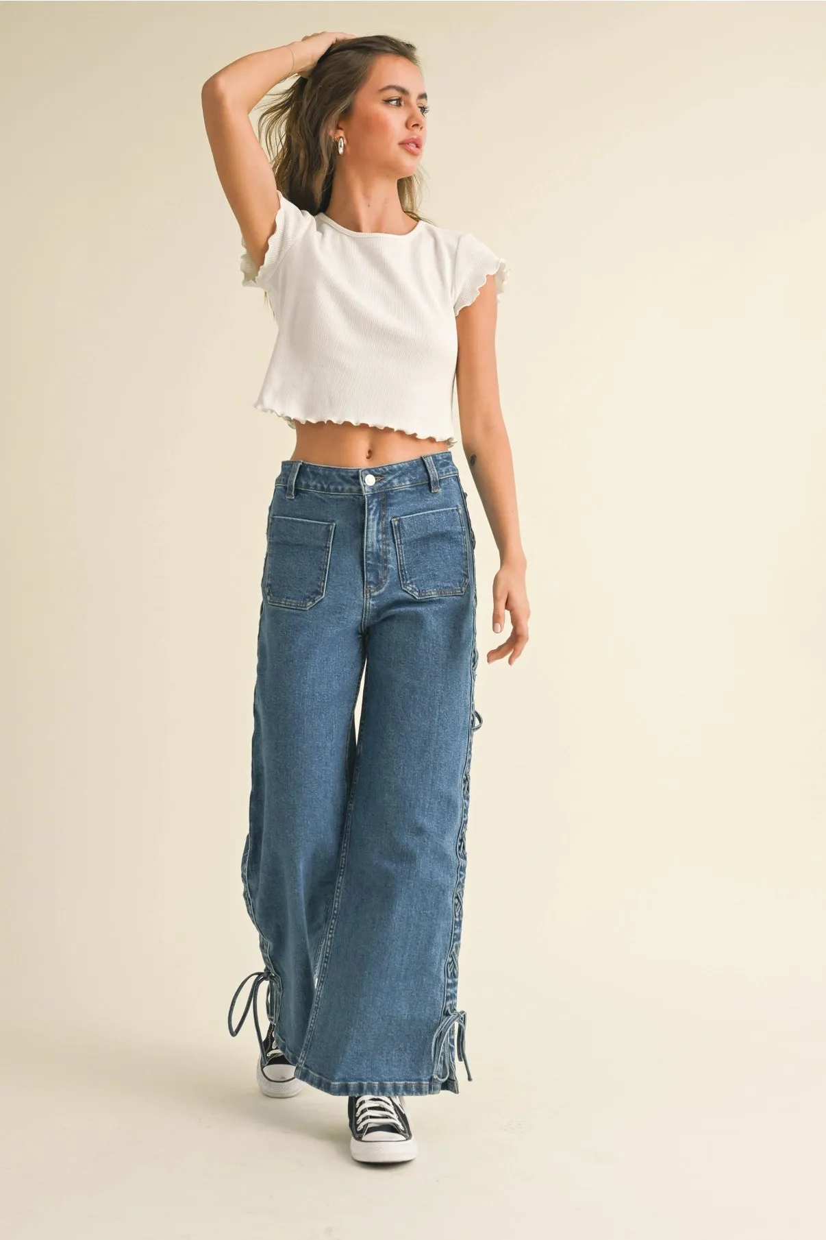 Mini Ruffle Short Sleeve