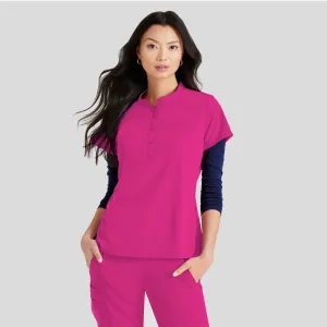 Mission Scrub Top | Magenta Rush