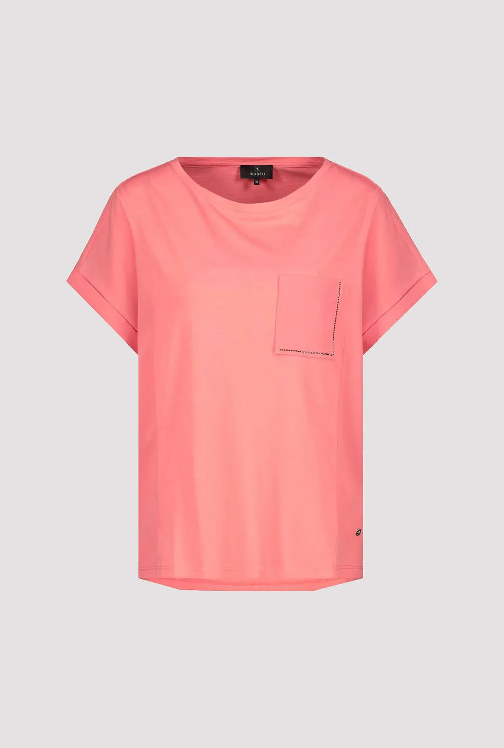 Monari T Shirt with Pocket Trims M407698