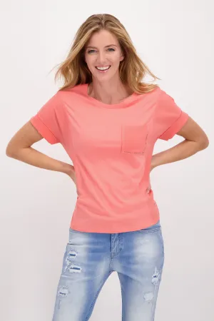Monari T Shirt with Pocket Trims M407698