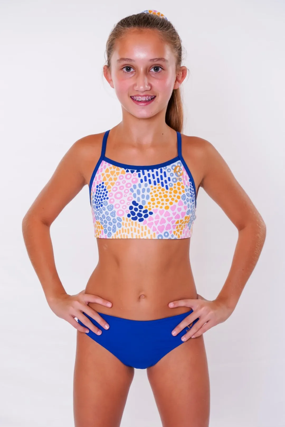 Mosaic - Gym Swim Tops