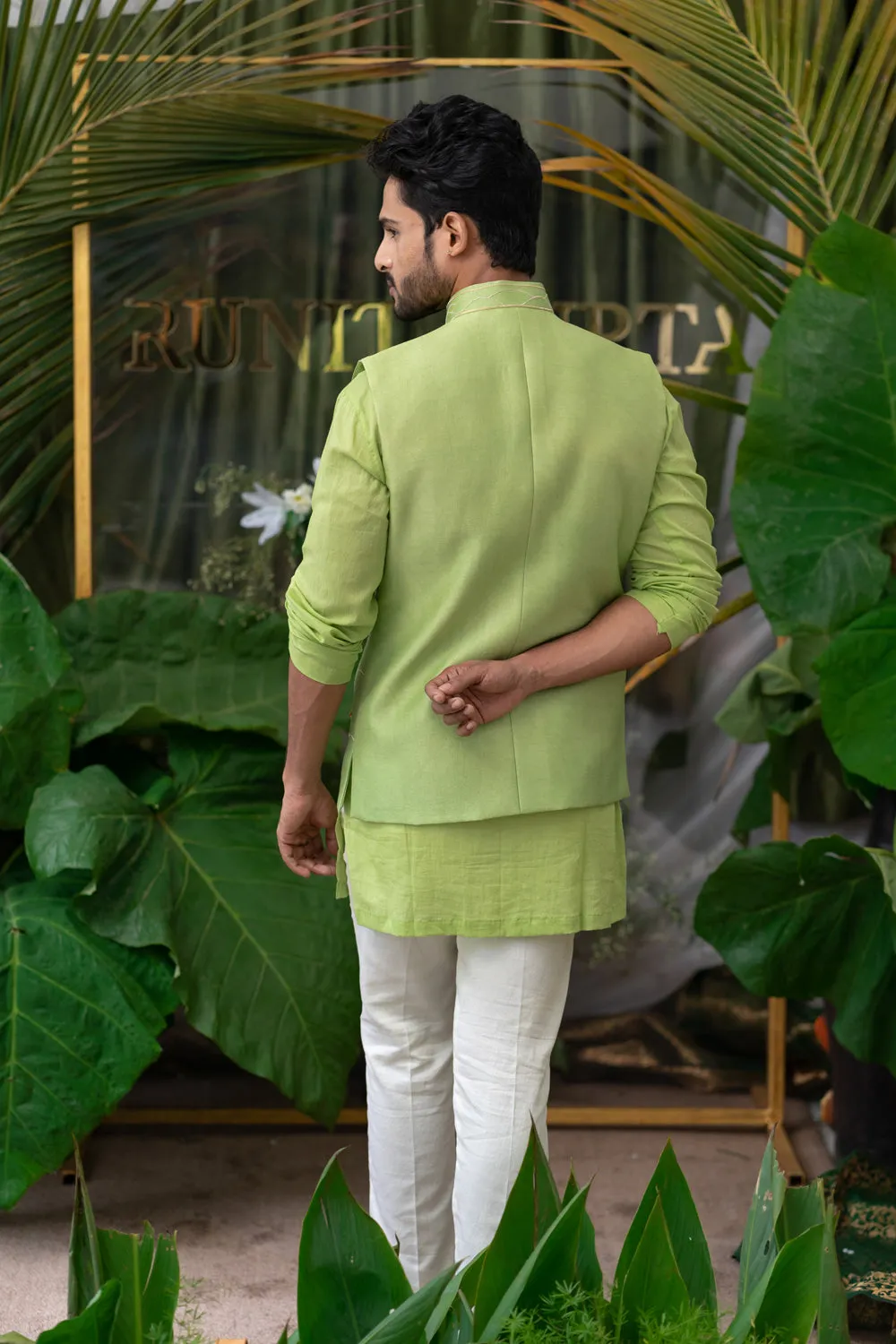 Moss Lime Kurta Sets