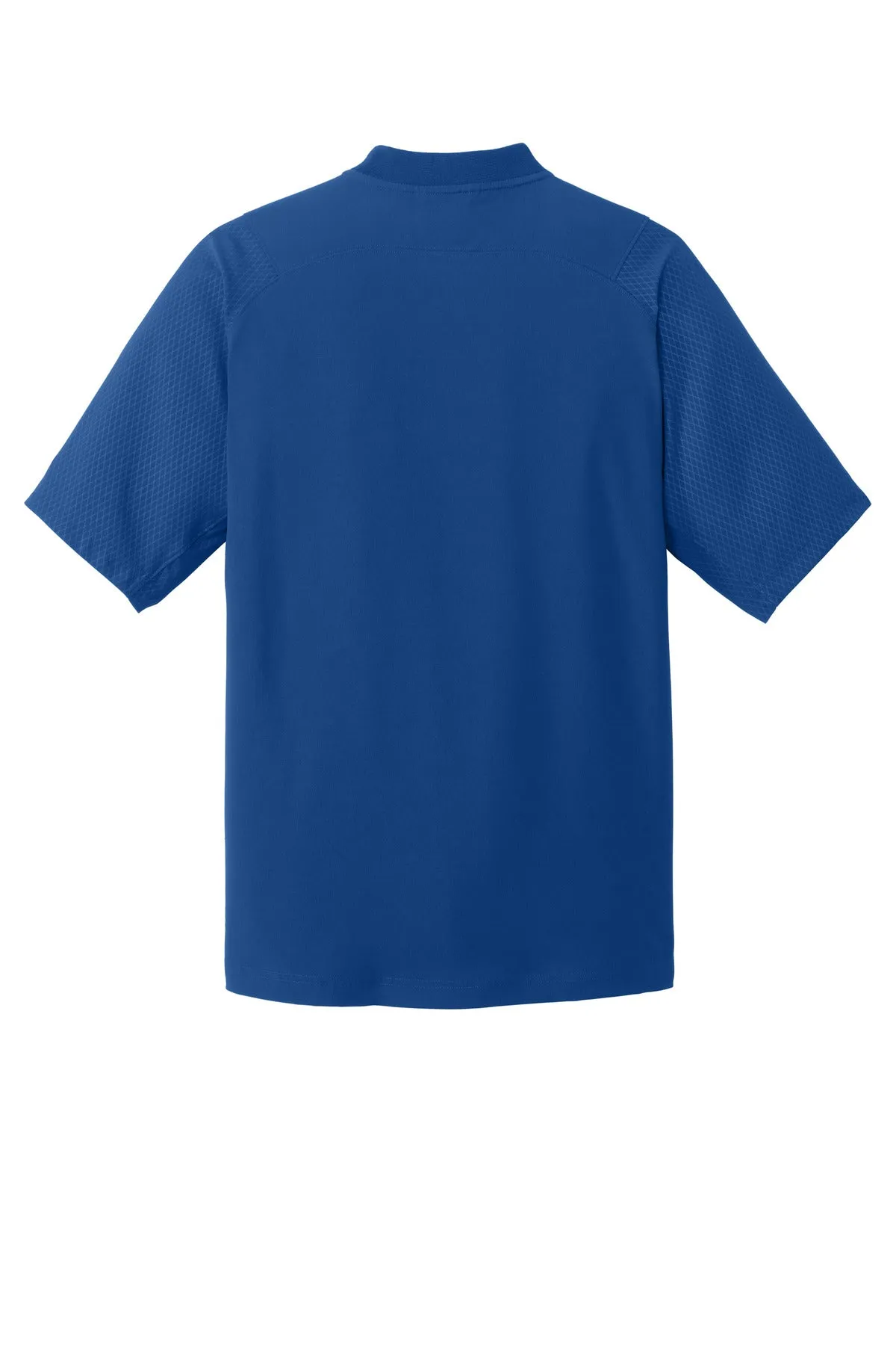 New Era  Cage Short Sleeve 1/4-Zip Jacket. NEA600 Royal