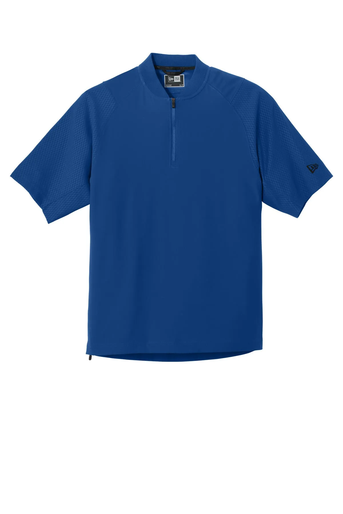 New Era  Cage Short Sleeve 1/4-Zip Jacket. NEA600 Royal