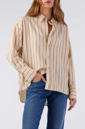 Nina Shirt - Latte Coffee Multi