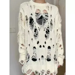 O-Neck Hollow Out Sweater