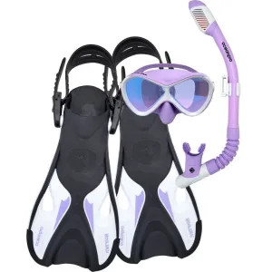 Ocean Pro Woolamai Jr Dry Mask Snorkel & Flipper sets