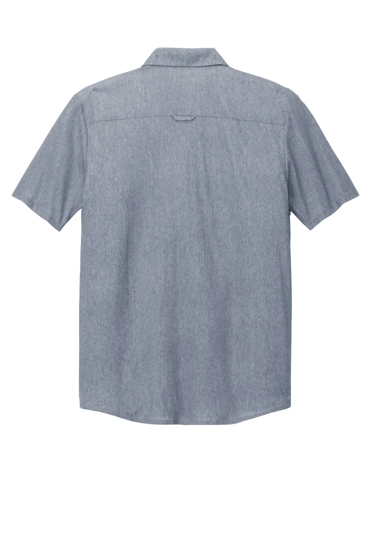 OGIO Extend Short Sleeve Button-Up OG160 Deep Blue Heather
