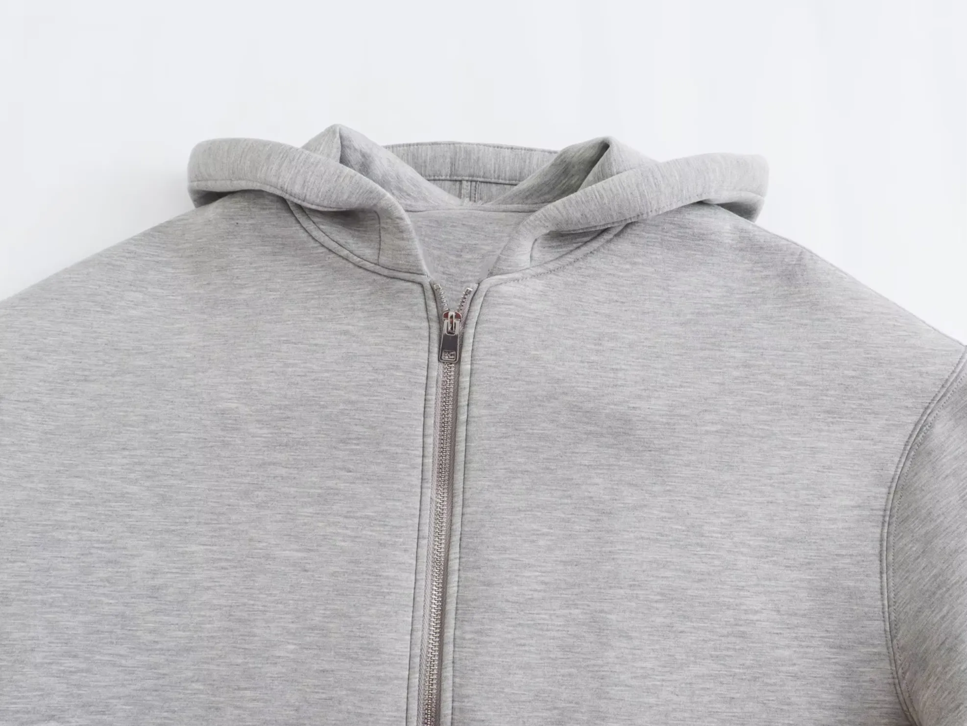Oversized Hoodie with Zipper