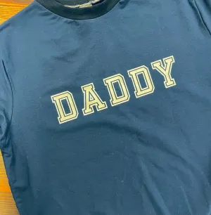 Papa Sweater - Navy personalised with 'Daddy'